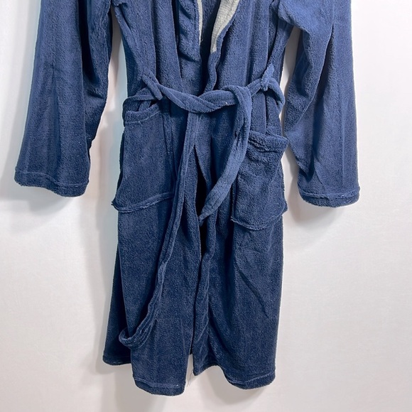 Ben Sherman Navy Plush Robe OS NWOT - Picture 3 of 8